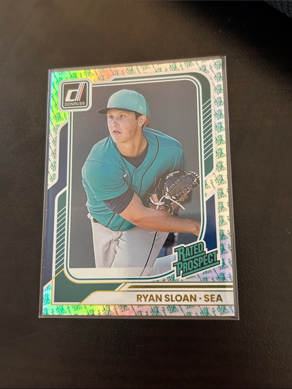 Donruss Rated Prospect Baseball Card - Ryan Sloan Seattle Mariners